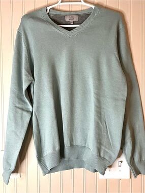 M&S Collection Duck Egg PulloverJumper Size Medium